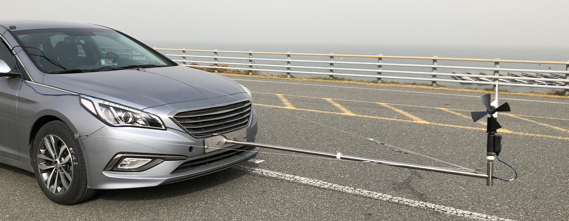 자동차 주행저항 측정