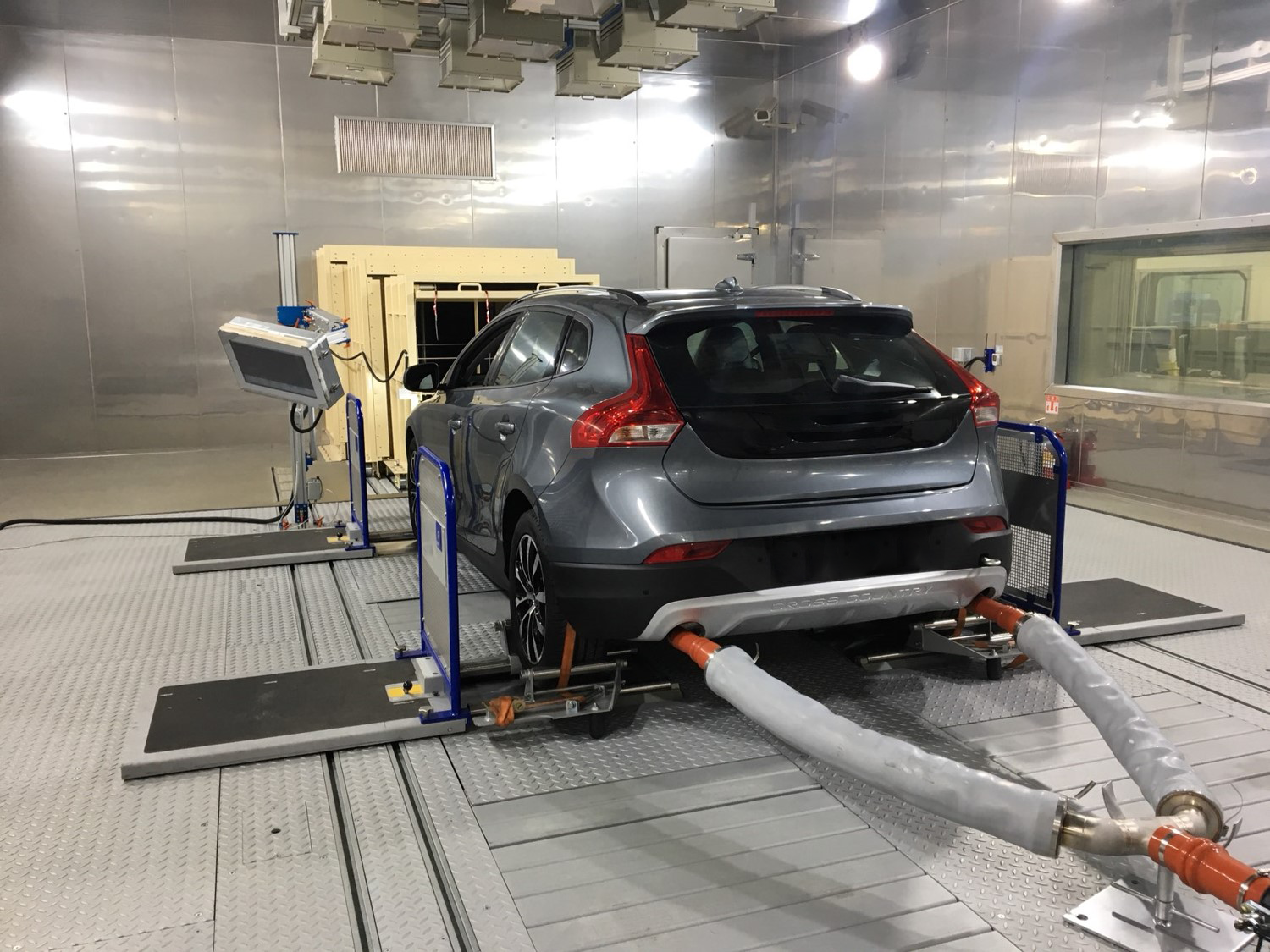 내연기관 자동차 연비 시험 사례