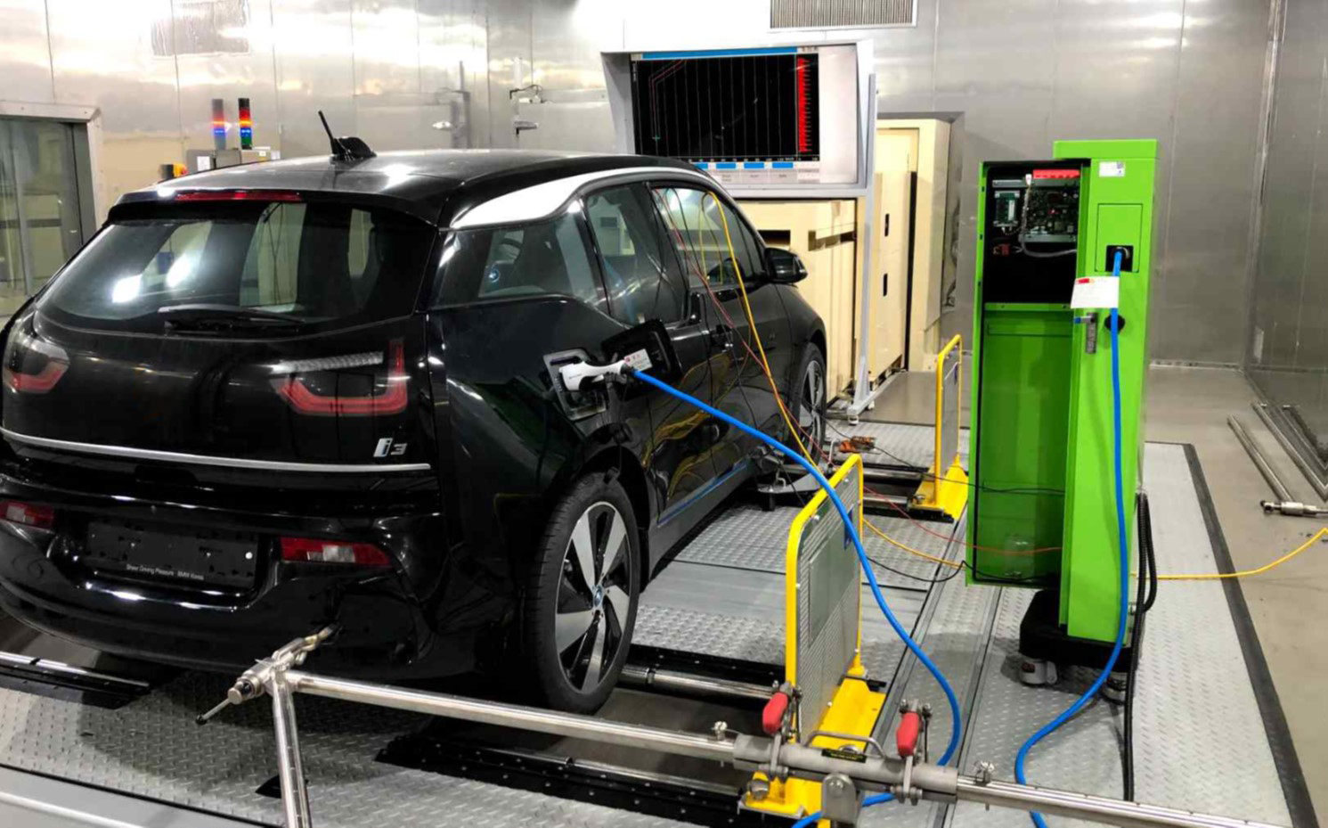 전기자동차 연비 시험 사례